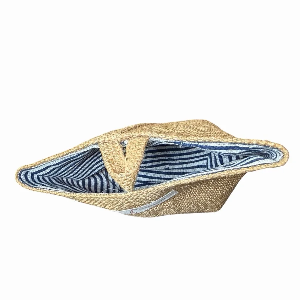 Desktop Storage Basket Hanging‎ Pocket Small Sack Sundries Jute Cotton Linen Bag